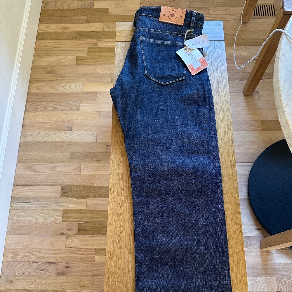 New Mens Division Road Japanese Selvedge Denim Jeans